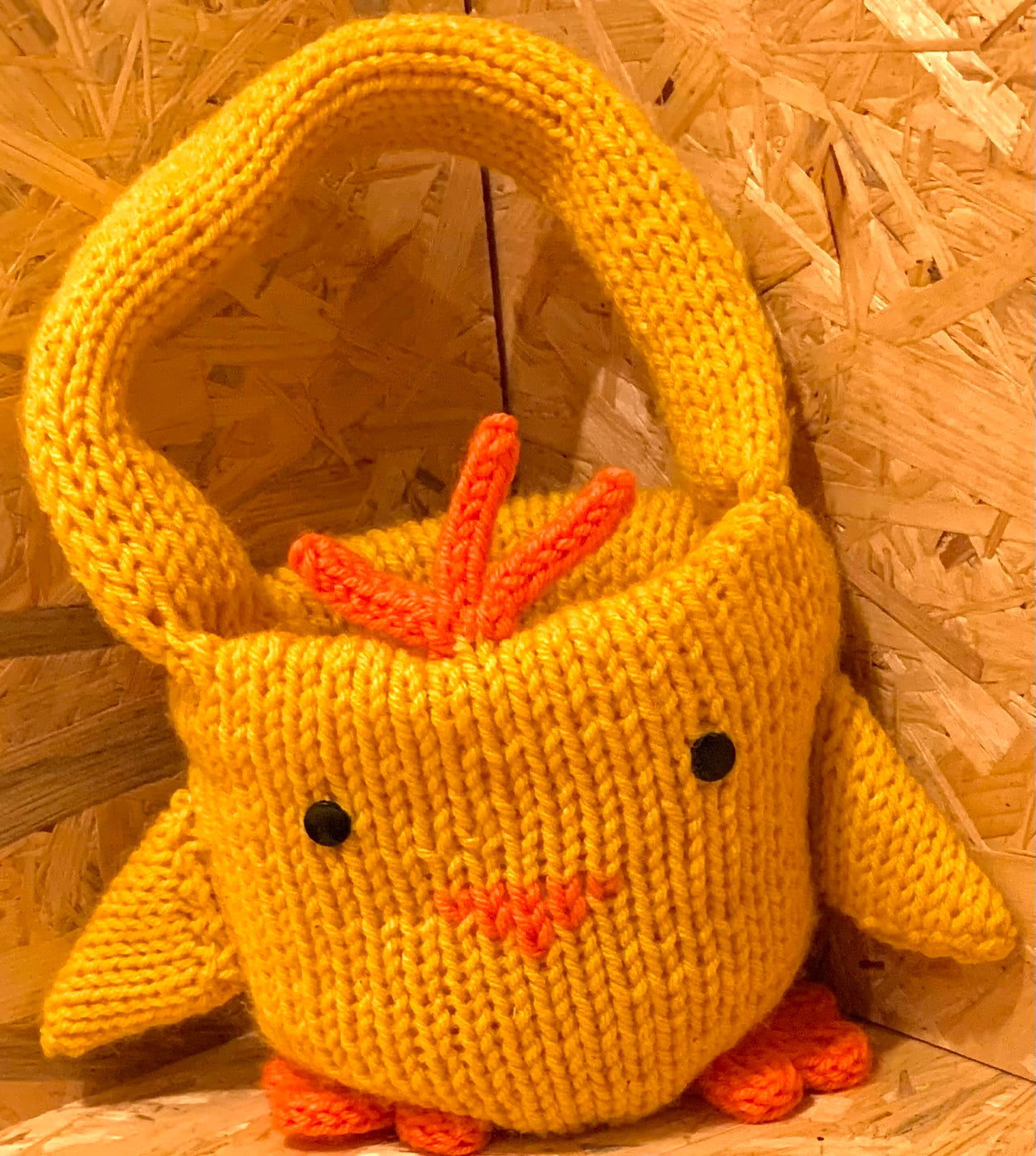 Osterkörbchen – gestrickt