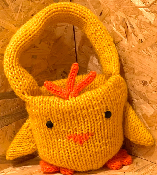 Osterkörbchen – gestrickt